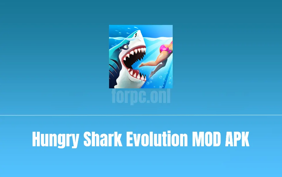 Hungry Shark Evolution MOD APK (Unlimited Coins/Gems) v8.8.6